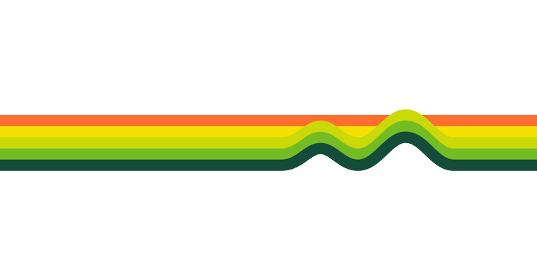 Haymarket bicycles brand logo representing the rolling hills of the piedmont region of northern virginia
